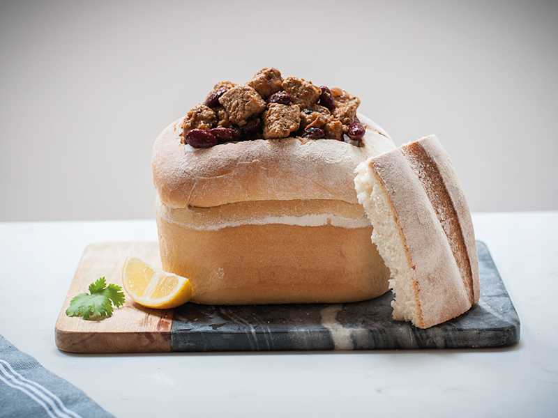 Meat Free Bunny Chow Recipe from Quorn