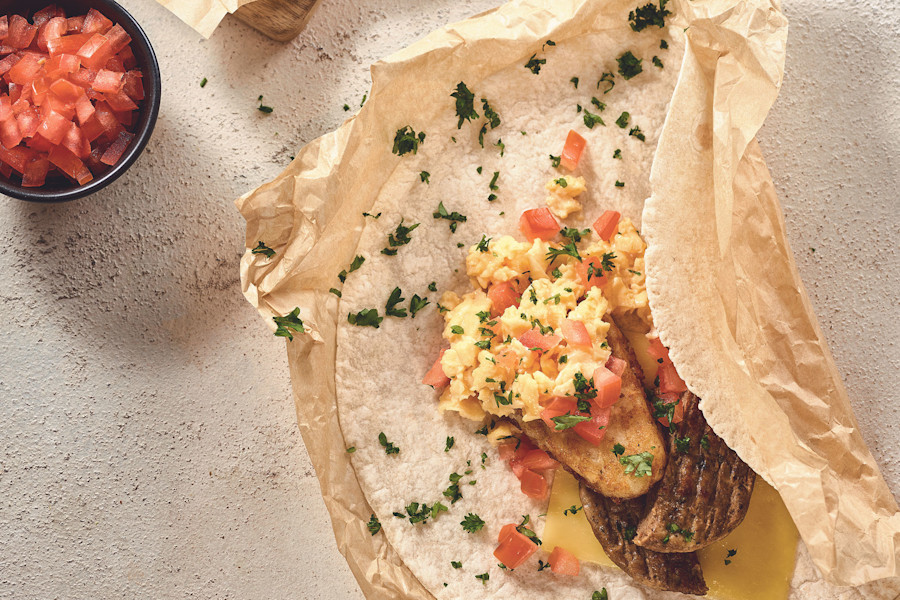 Quorn Vegetarian Breakfast Wrap | Meat-Free Recipes | Quorn