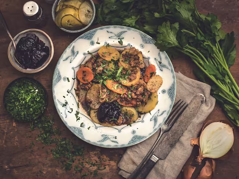 Sjömansbiff på Quorn