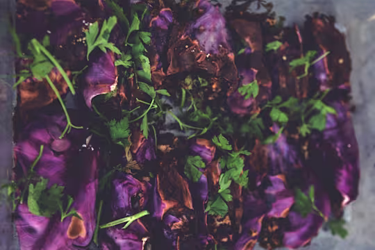 Foodjunkies heta rödkålsrullar med Quorn Färs