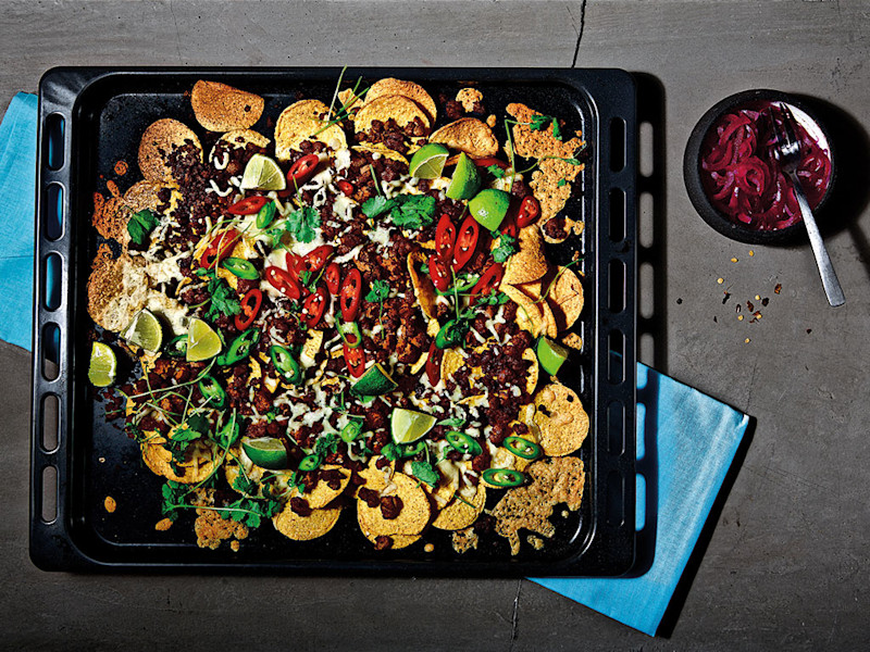 Vegetarian Loaded Nachos | Quorn