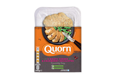 Quorn Goats Cheese & Cranberry Escalope