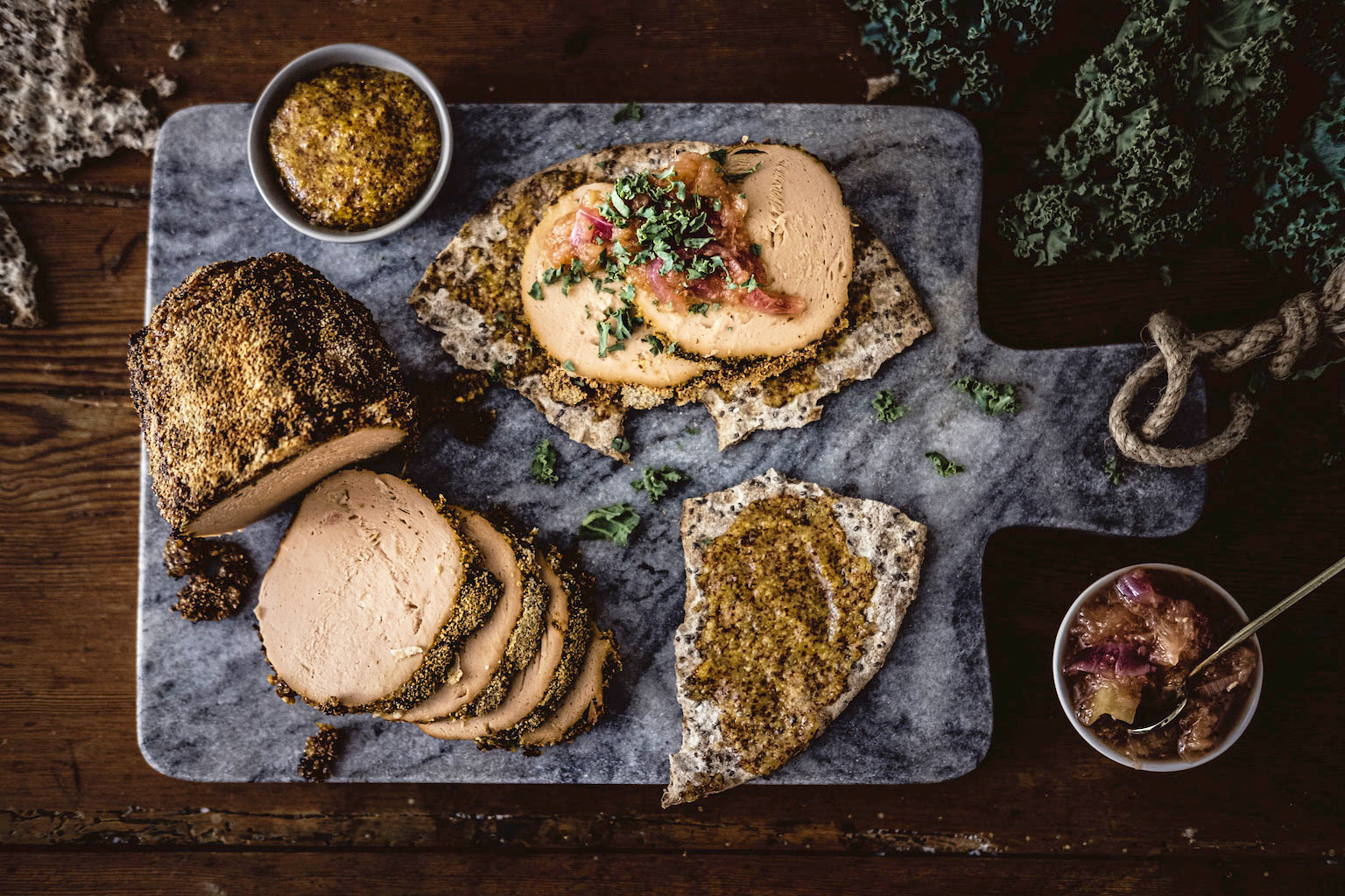 Vegetarisk julskinka med Quorn
