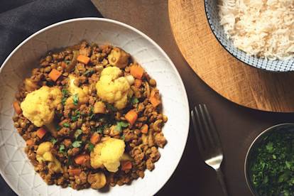 quorn mince & vegetable curry recipe