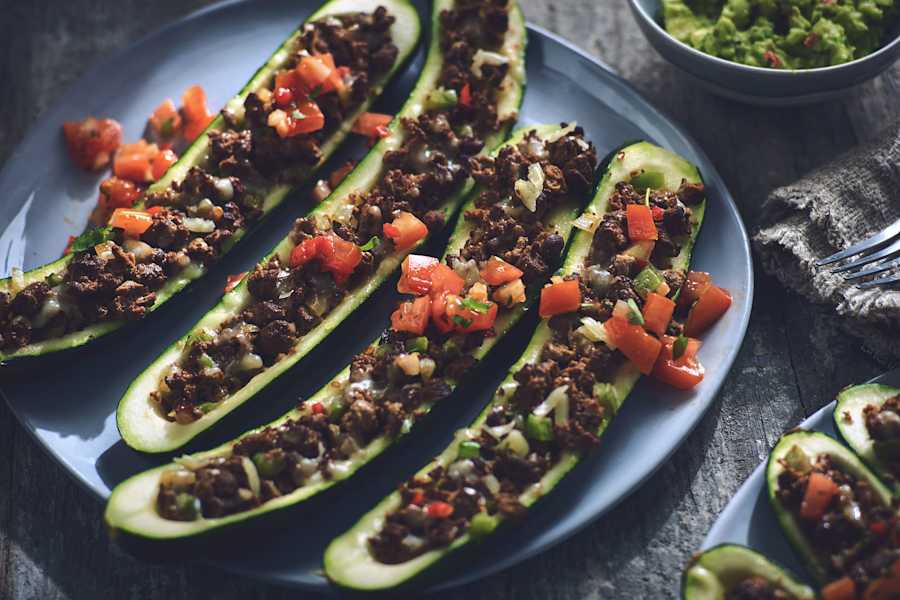 Stuffed Courgettes