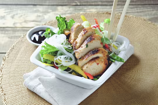 Grilla asiatisk Quorn BBQ - recept