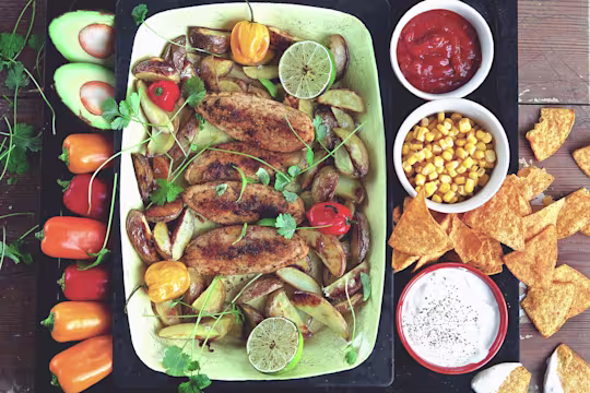 Vegetariska tacofiléer