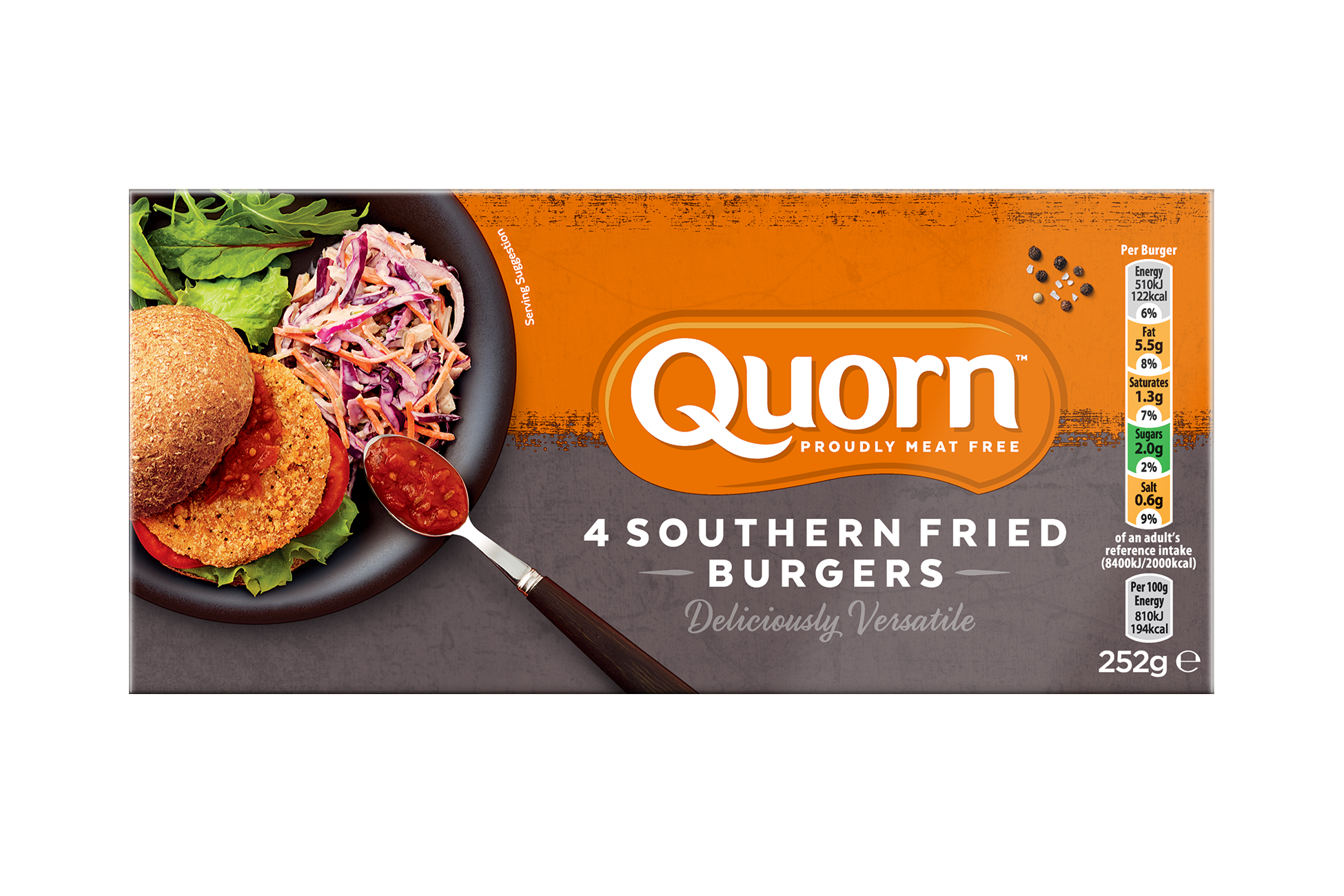 Southern Fried Burgers | Quorn Singapore