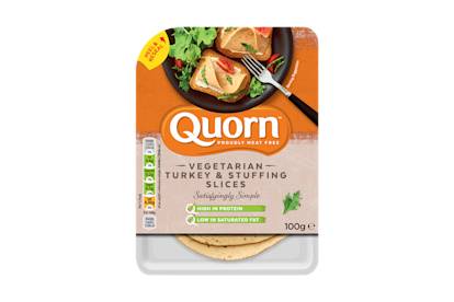 Quorn Vegetarian Turkey & Stuffing Slices