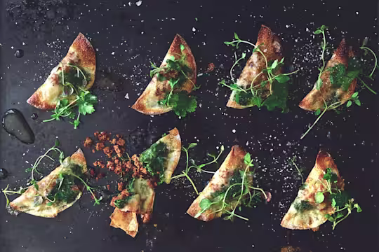 Vegetariska Mini-piroger