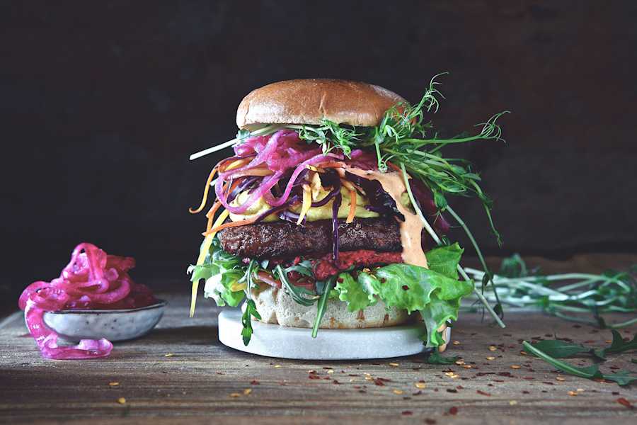 Quorn Ultimate Hot Sriracha Burger | Quorn