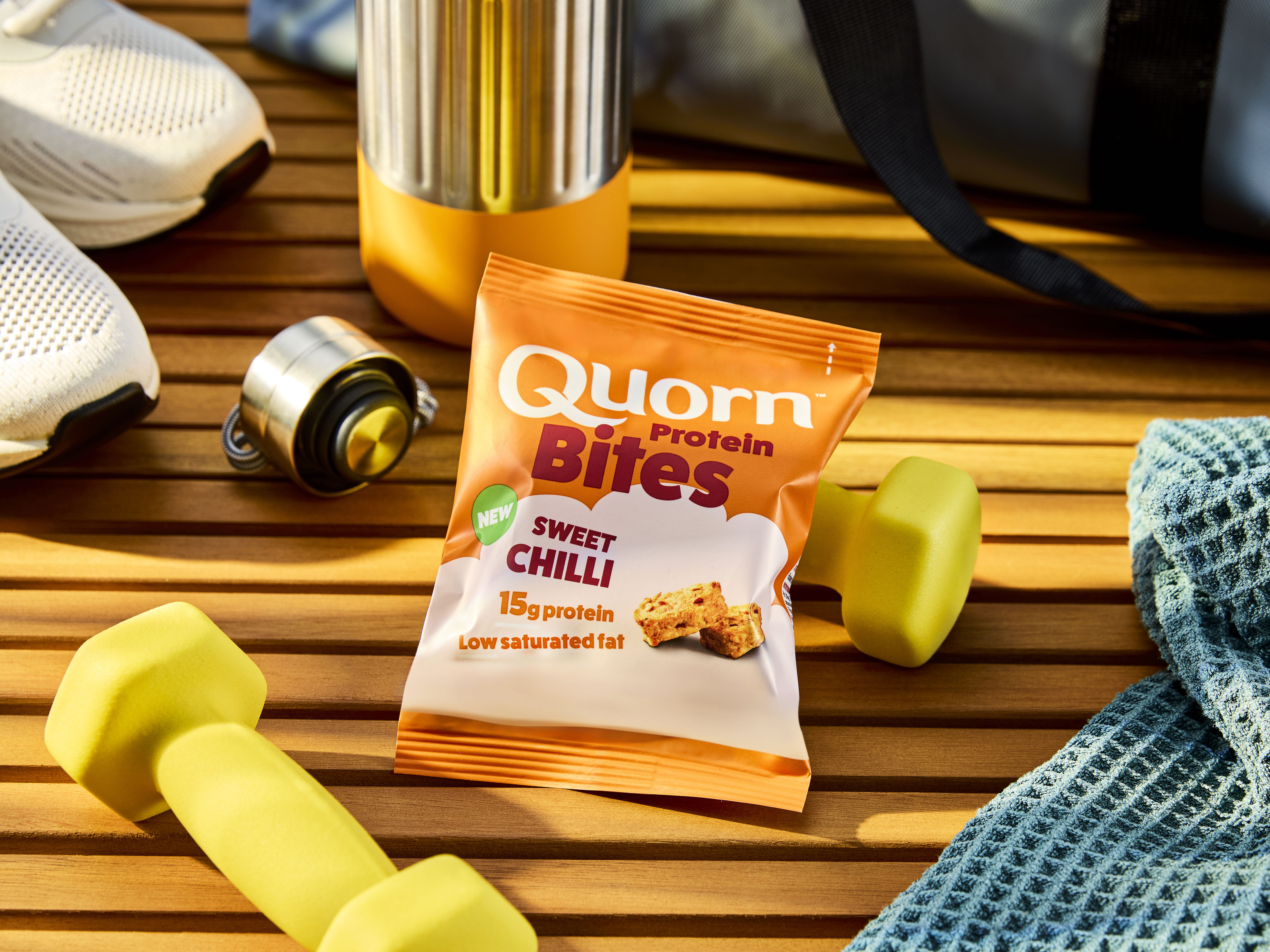 Quorn Protein Bites Sweet Chilli vegetarian chicken-style bites