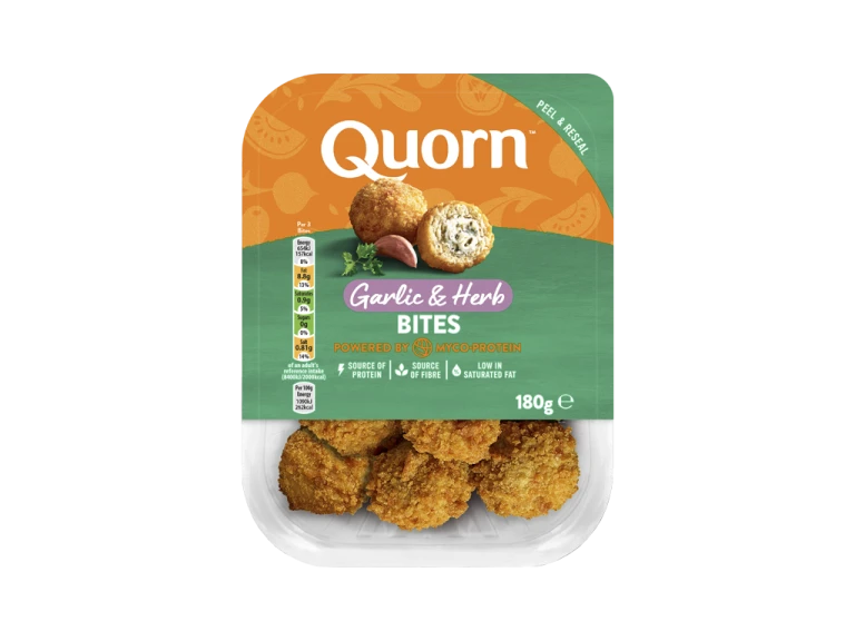 Quorn Garlic and Herb Bites