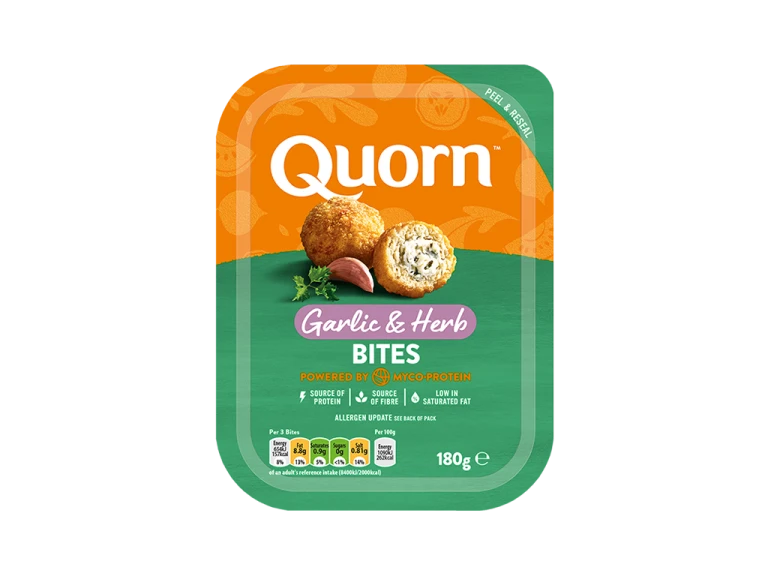 Quorn Garlic and Herb Bites