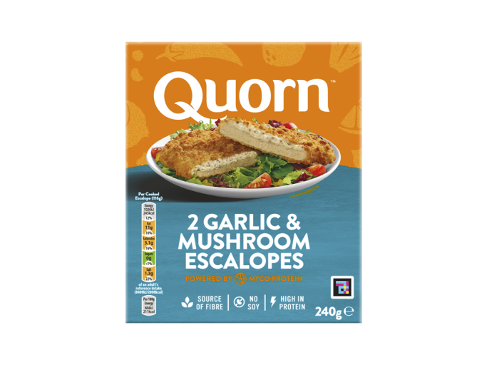 Quorn Garlic & Mushroom Escalopes | Quorn