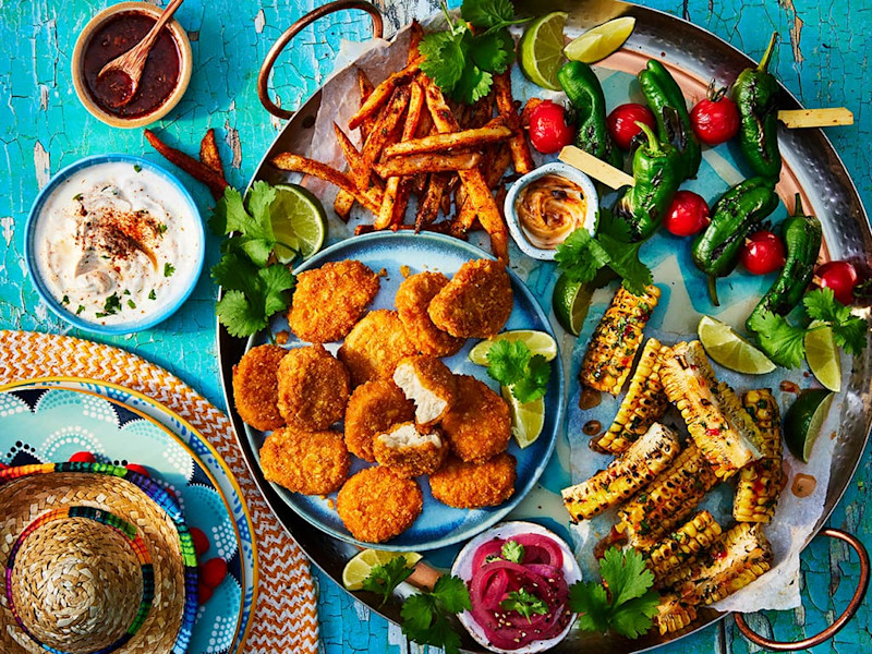Nacho Nugget Mexican Sharing Board | Quorn