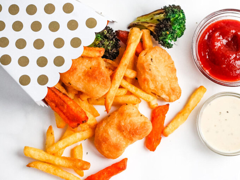 Air Fryer Kids Meal Boxes with Quorn Crispy Nuggets