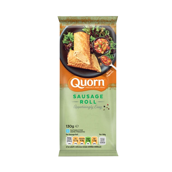 meat free quorn sausage roll