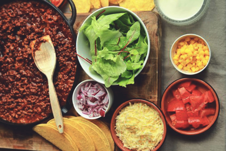 Vegetarisk tacos - recept