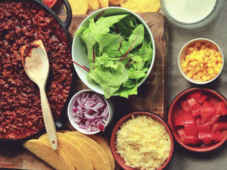 Vegetarisk tacos - recept