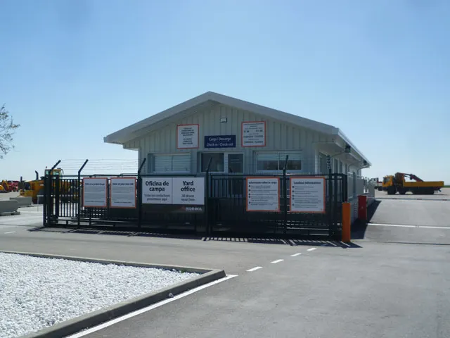 Ocana, ESP: Equipment Delivery and Pick Up - Loading Area Information - Yard Office & Truck Entrance 3