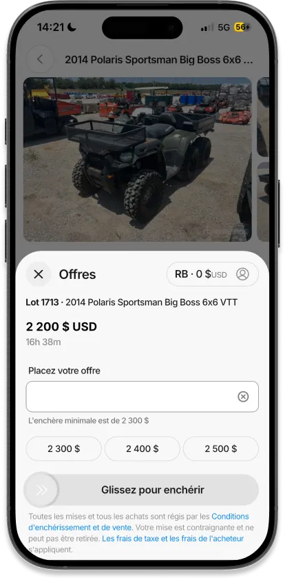 Bid Now - FRE