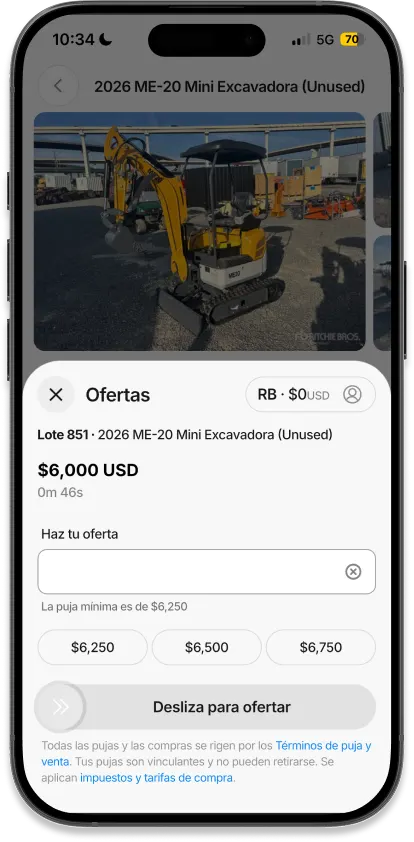 Bid Now - LAS