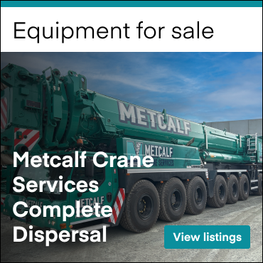 Metcalf Crane Services — Complete Dispersal