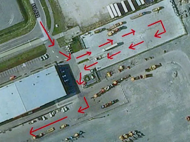 Moerdijk, NLD: Equipment Delivery and Pick Up - Loading Area Information - Aerial 5