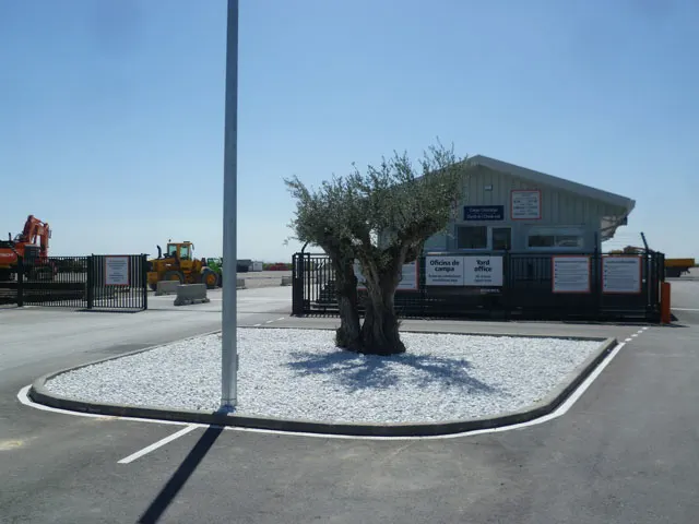 Ocana, ESP: Equipment Delivery and Pick Up - Loading Area Information - Yard Office & Truck Exit 7