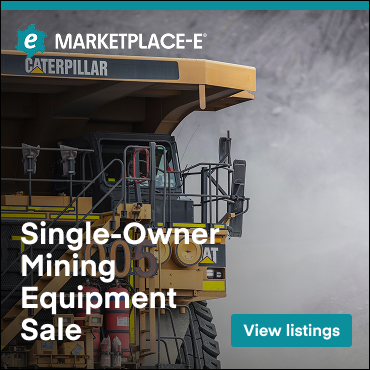 Single-Owner Mining Equipment Sale