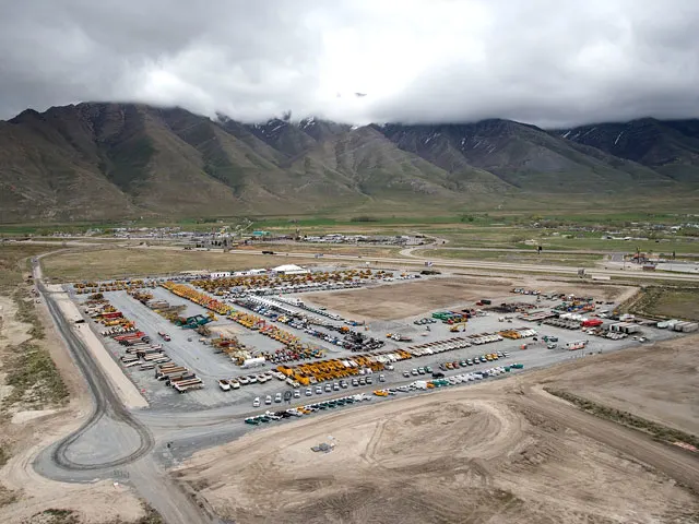 Salt Lake City, UT: Equipment Delivery and Pick Up - Loading Area Information -Aerial View 4