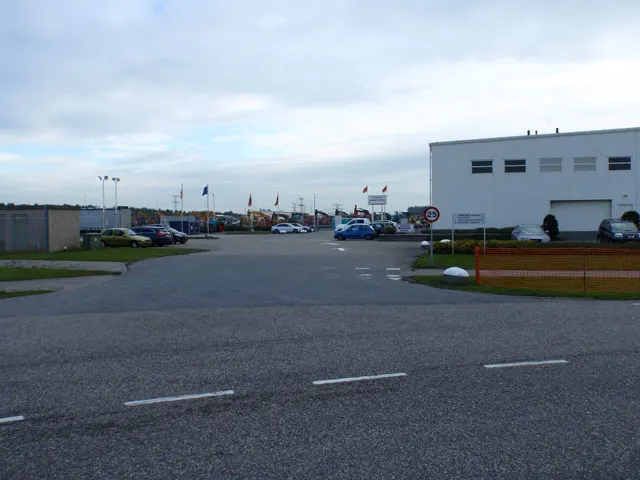 Moerdijk, NLD: Equipment Delivery and Pick Up - Loading Area Information - Truck Entrance 1