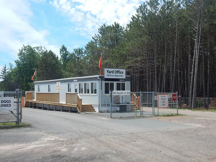 Truro, NS: Equipment Delivery and Pick Up - Loading Area Information - Check In Building 3