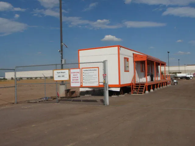 Phoenix, AZ: Equipment Delivery and Pick Up - Loading Area Information - Yard Office 3
