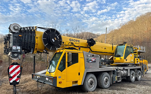 2022 Grove TMS9000 Crane