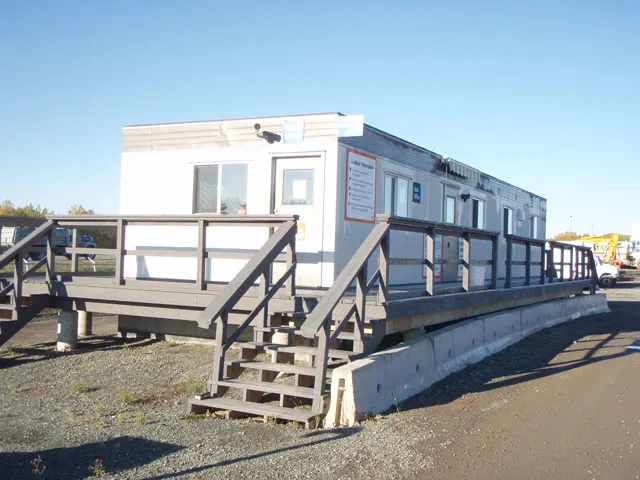 Prince George, BC: Equipment Delivery and Pick Up - Loading Area Information Loading - Yard Office 4