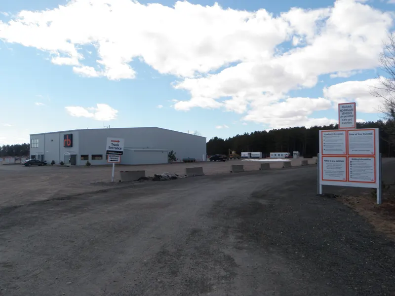 Truro, NS: Equipment Delivery and Pick Up - Loading Area Information - Entrance 1