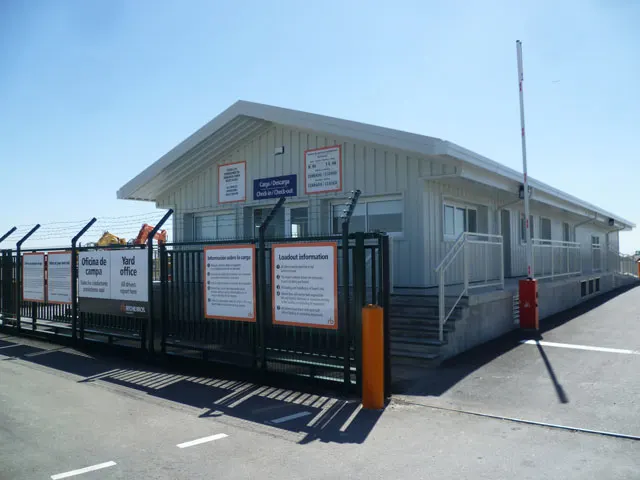 Ocana, ESP: Equipment Delivery and Pick Up - Loading Area Information - Yard Office 4