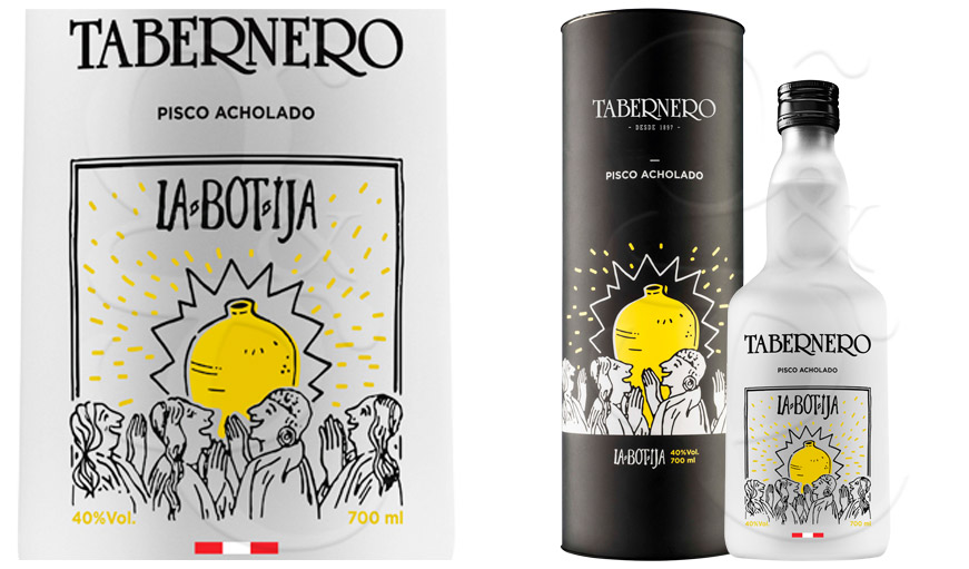 Imagen del producto PISCO LA BOTIJA ACHOLADO