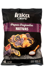 PAPAS CRUJIENTES NATIVAS INKA CHIPS 