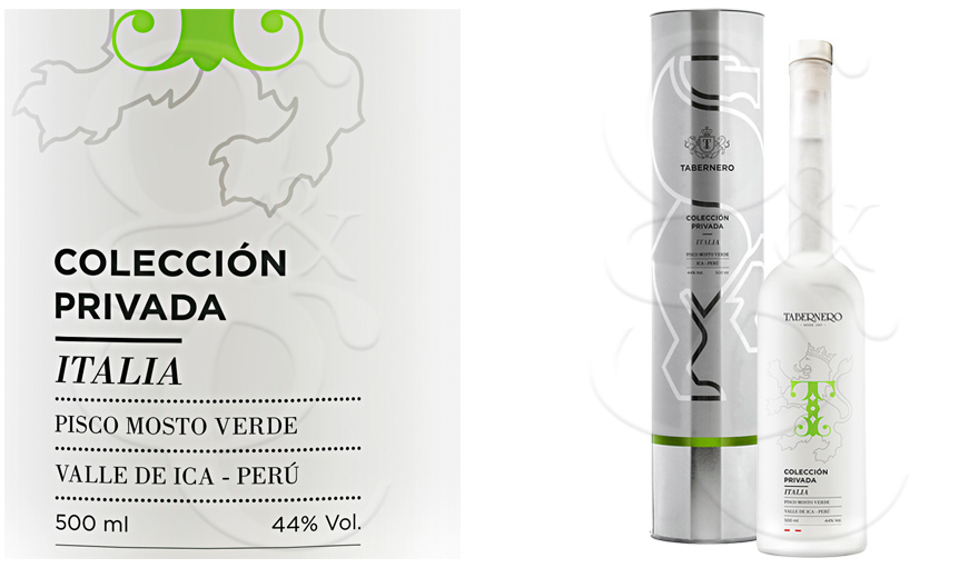 Imagen del producto PISCO MOSTO VERDE ITALIA COLECCIÓN PRIVADA
