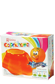 GELATINA SABOR A NARANJA