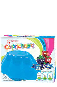 GELATINA SABOR A TUTTI FRUTTI