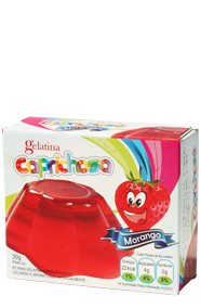 GELATINA SABOR MORANGO
