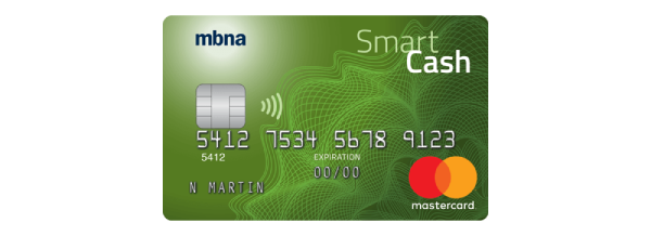 MBNA  - best cash back credit cards 2019 