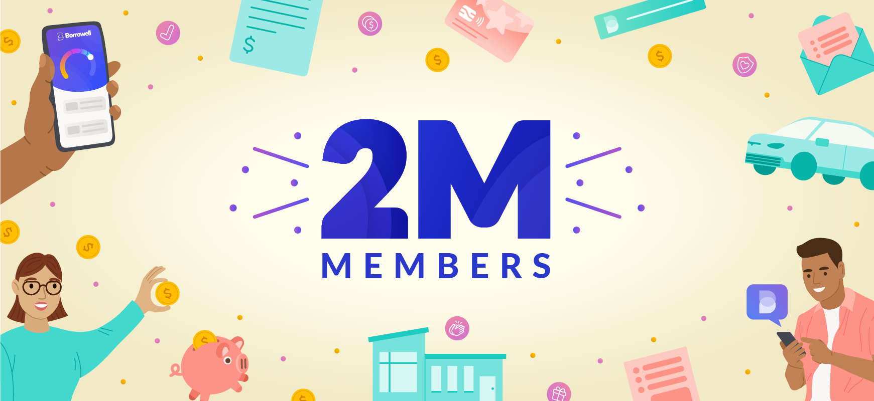 Borrowell now has over 2 million members