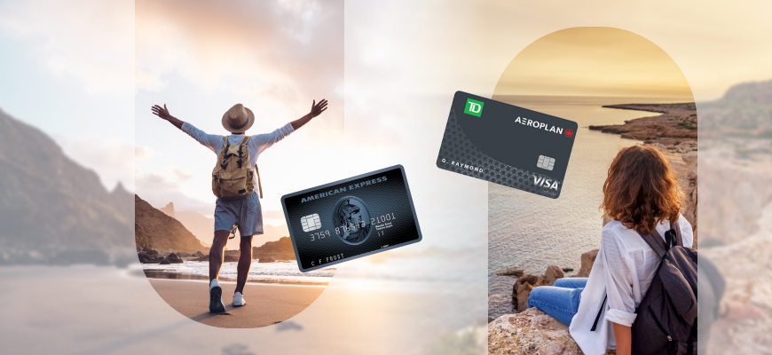 Travel Rewards Showdown: American Express Cobalt Card vs. TD Aeroplan Visa Infinite.