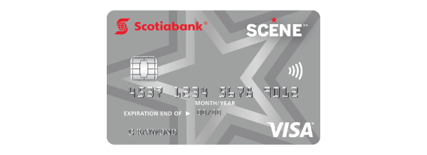 SCENE®* Visa* Card
