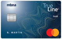 MBNA True Line® Gold Mastercard® 

